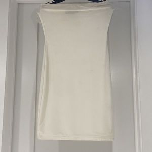Shape white mini bodycon dress